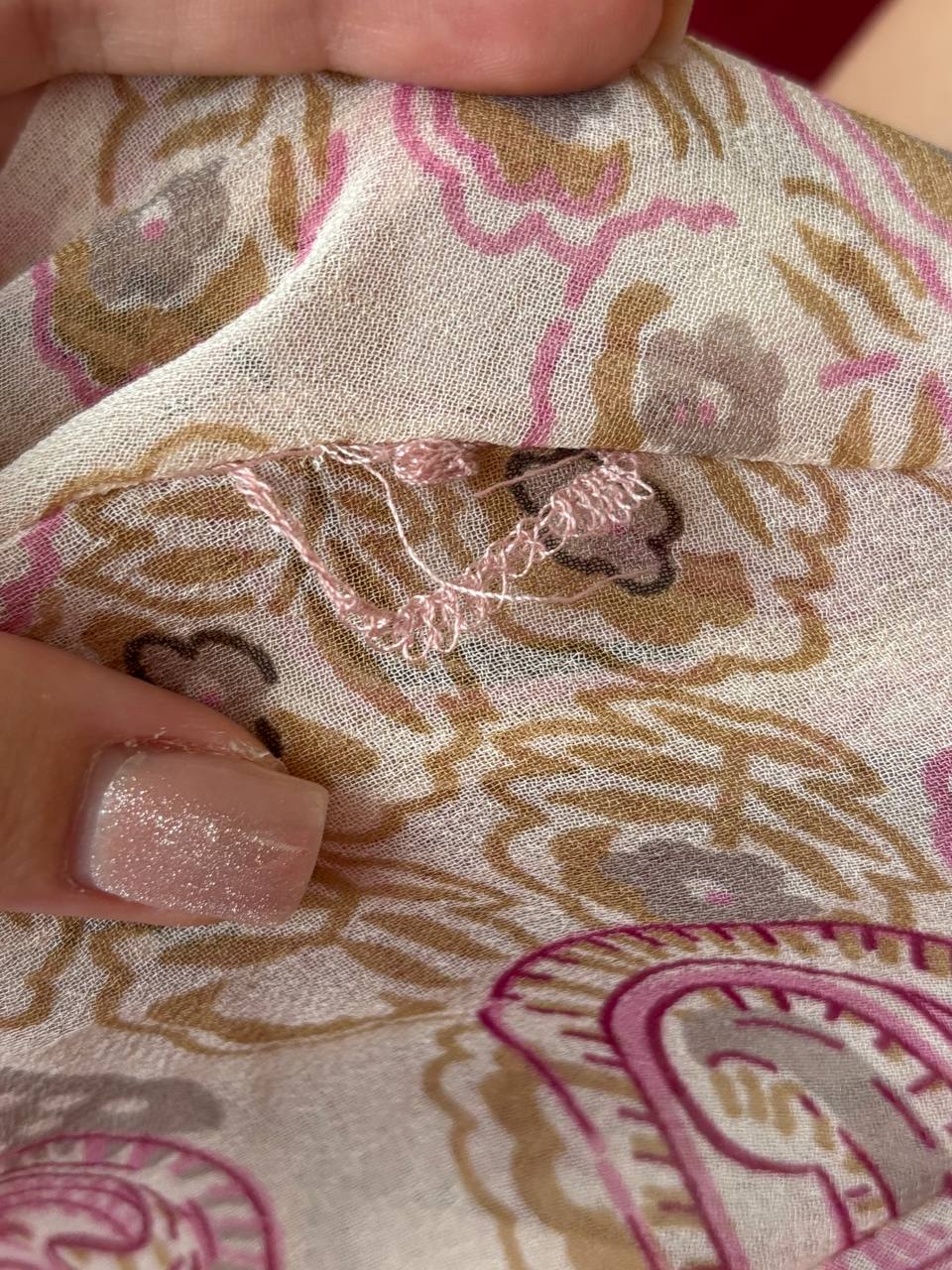 Fairy pink pattern dress