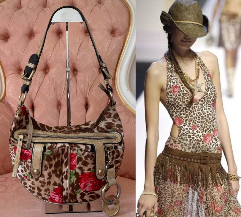 Blumarine bag SS2006 leopard print