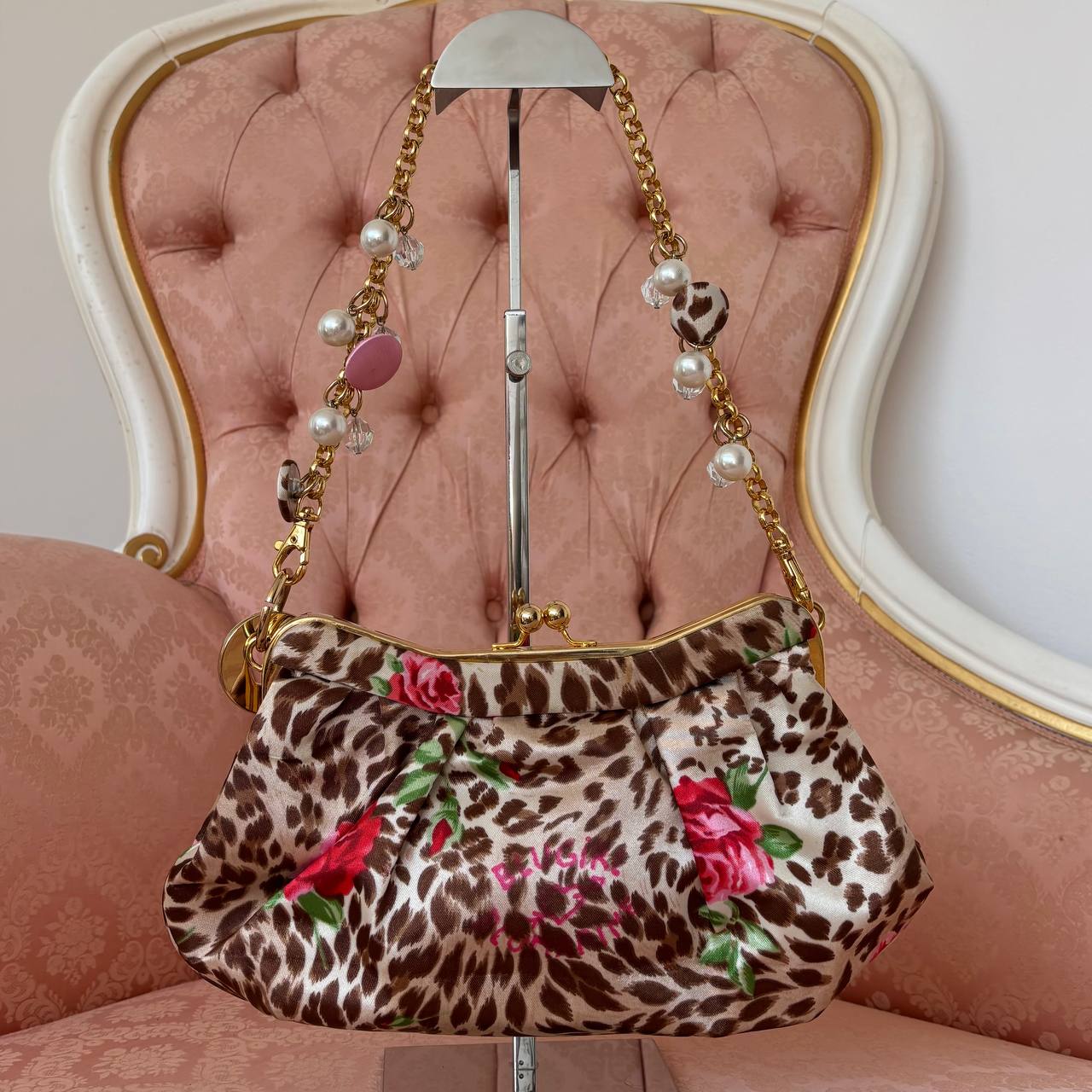 Blumarine bag SS2006 leopard print