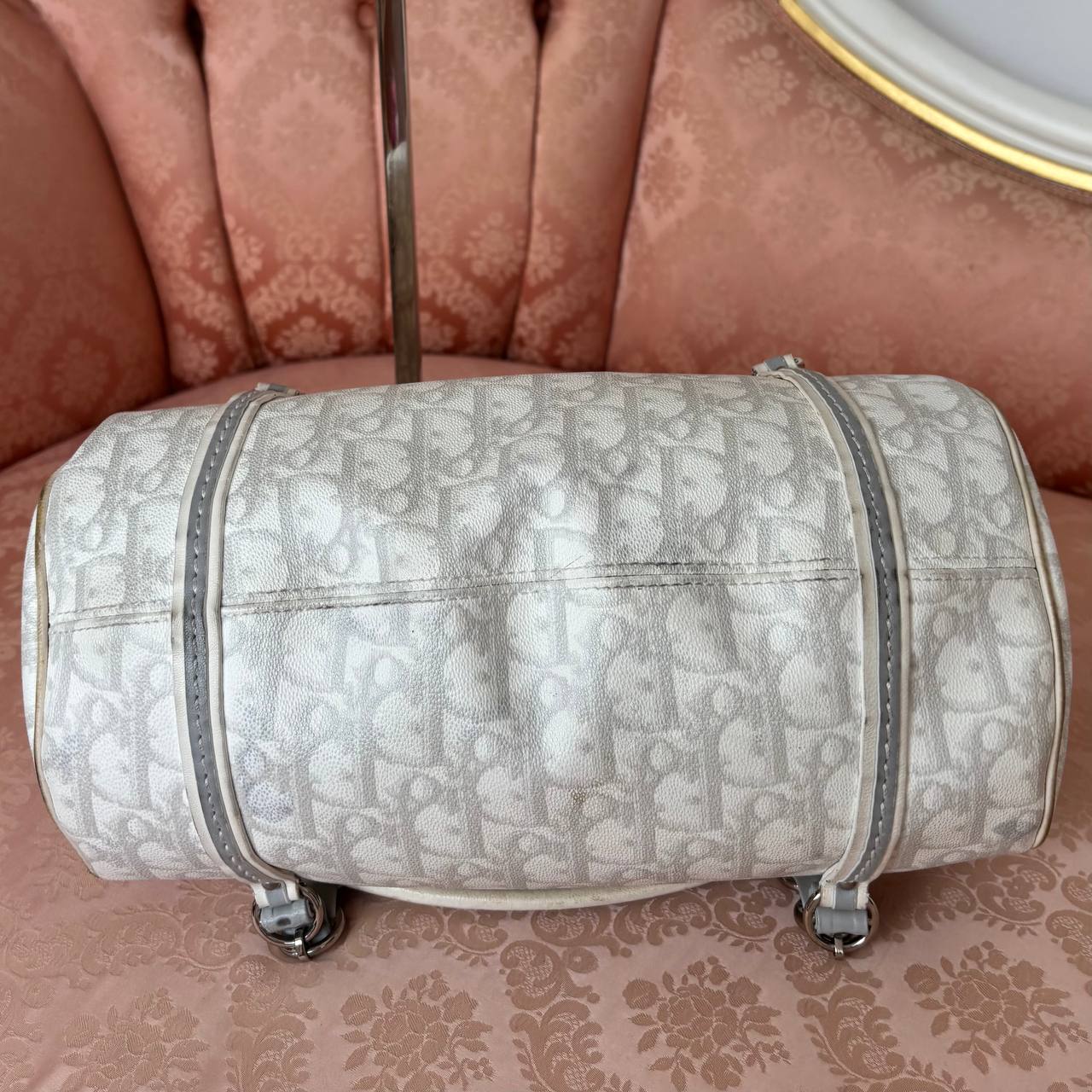 Dior trotter bag Romantique grey monogram