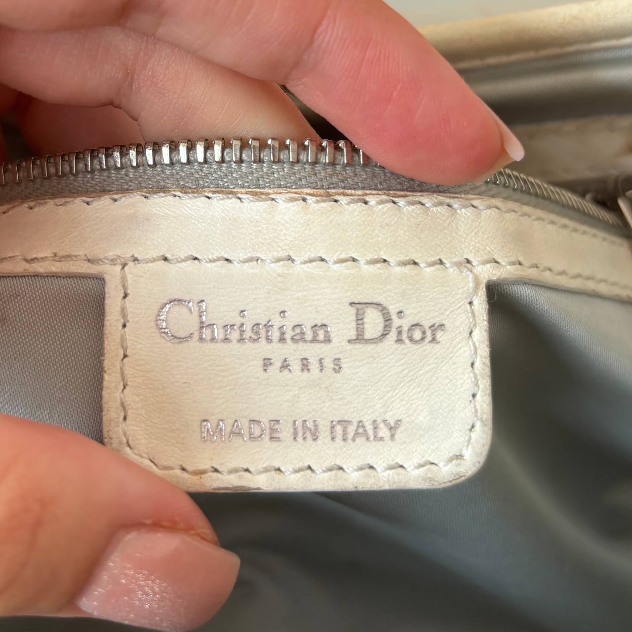 Dior trotter bag Romantique grey monogram
