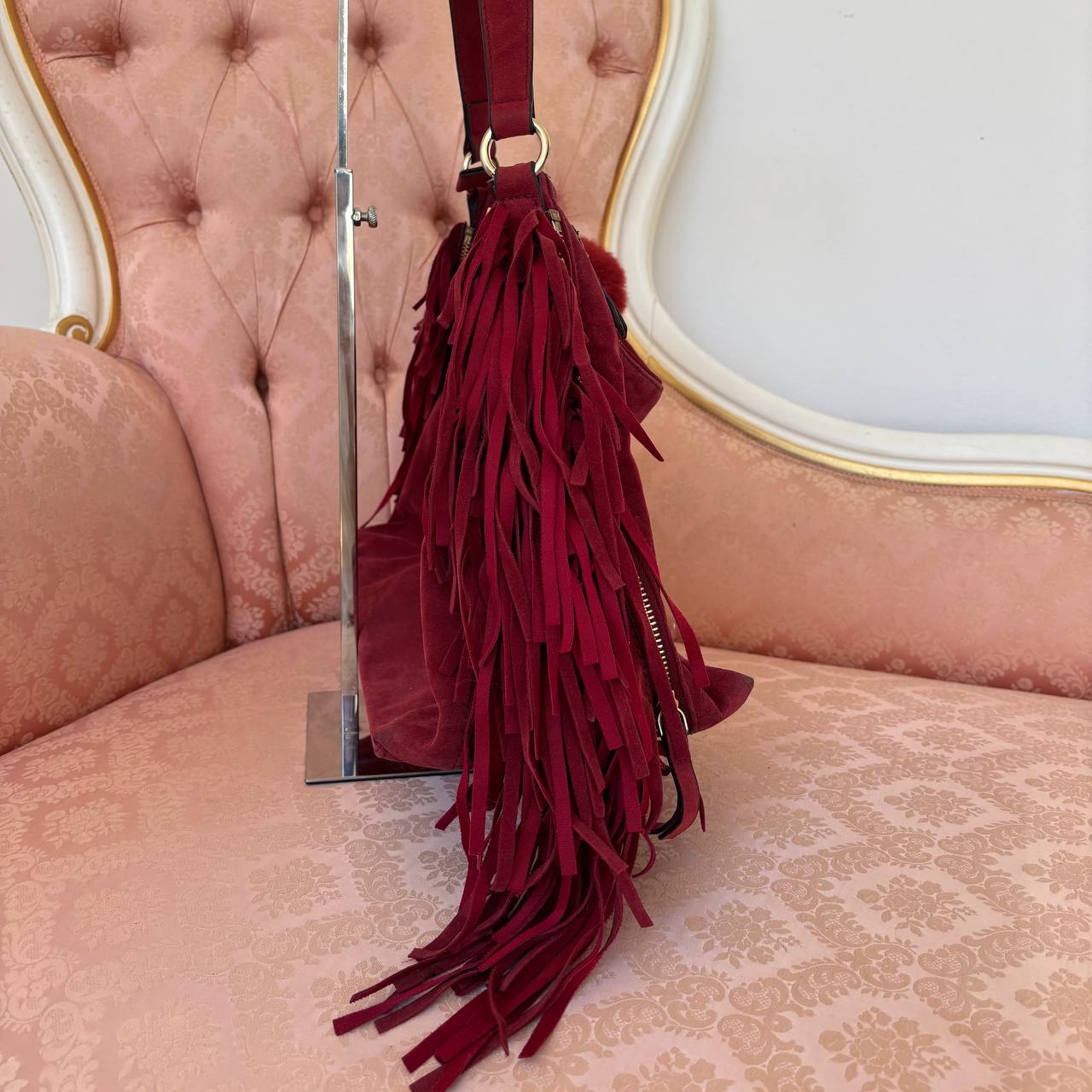 Guess shoulder bag fringe