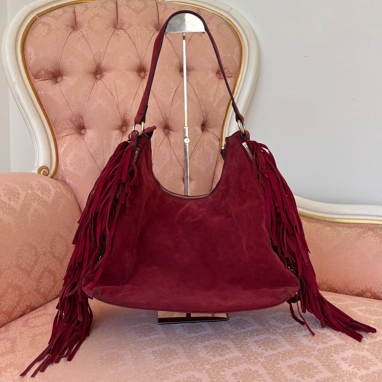 Guess shoulder bag fringe