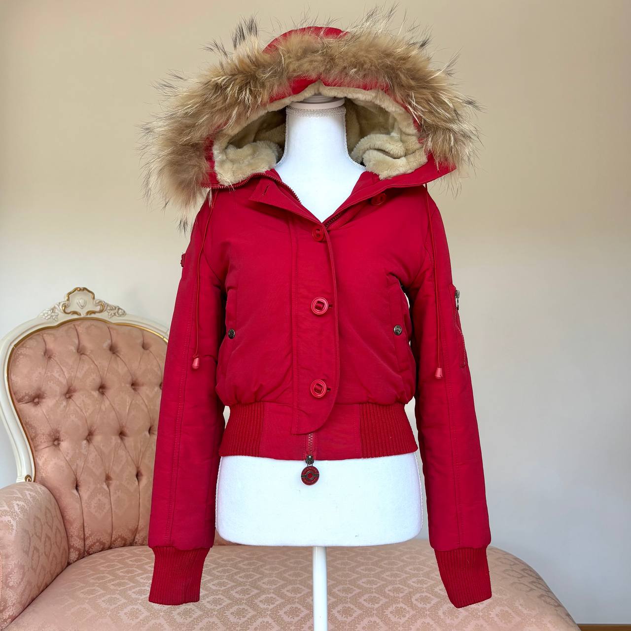 Italian designer puffer