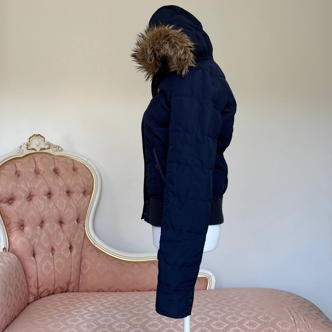 Hollister puffer coat zip-jacket