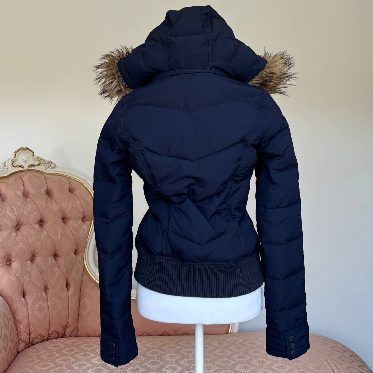 Hollister puffer coat zip-jacket