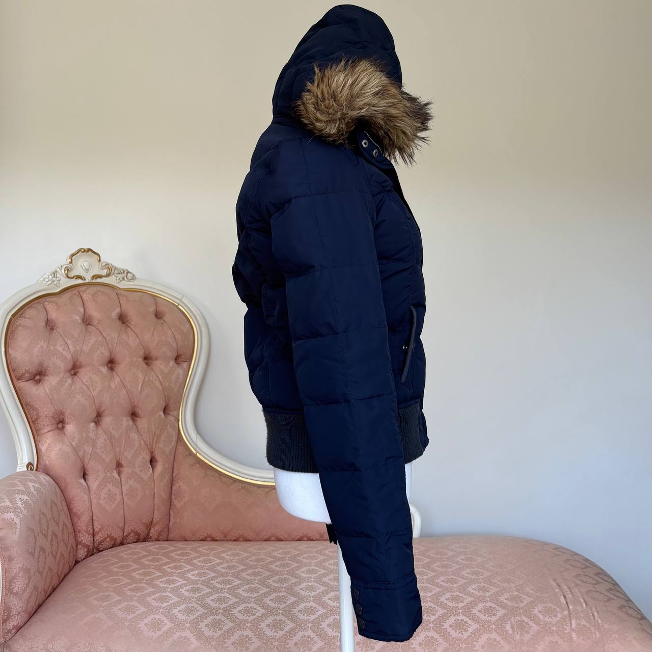 Hollister puffer coat zip-jacket