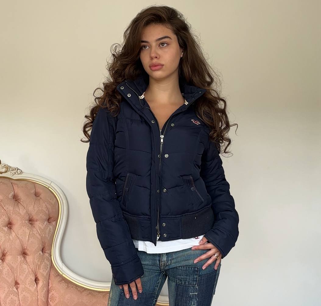 Hollister puffer coat