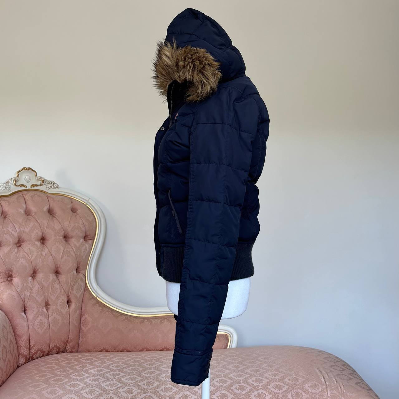 Hollister puffer coat