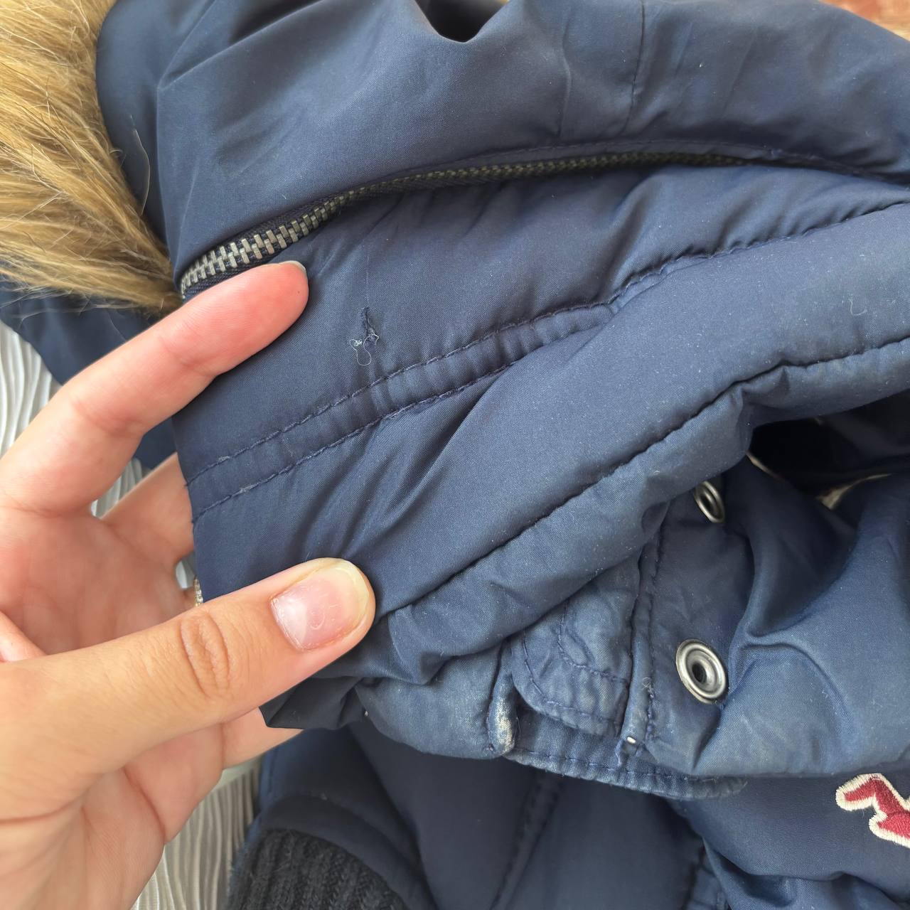 Hollister puffer coat