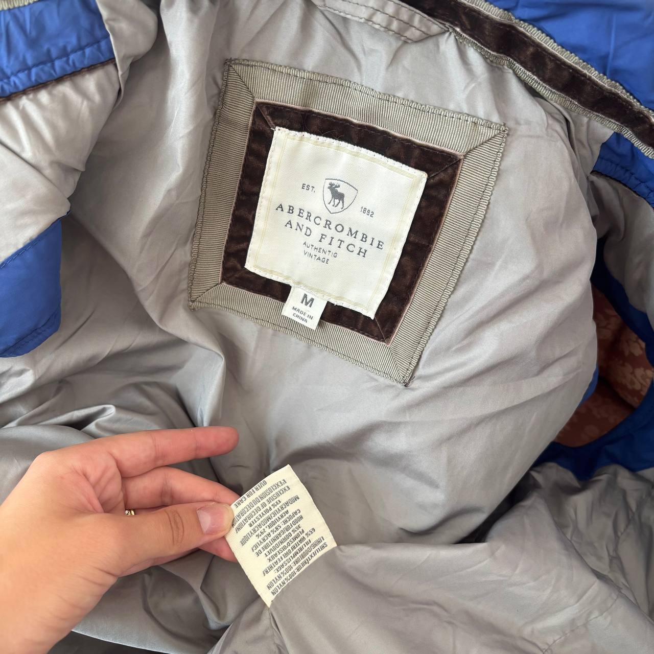 Abercrombie and Fitch sleeveless puffer