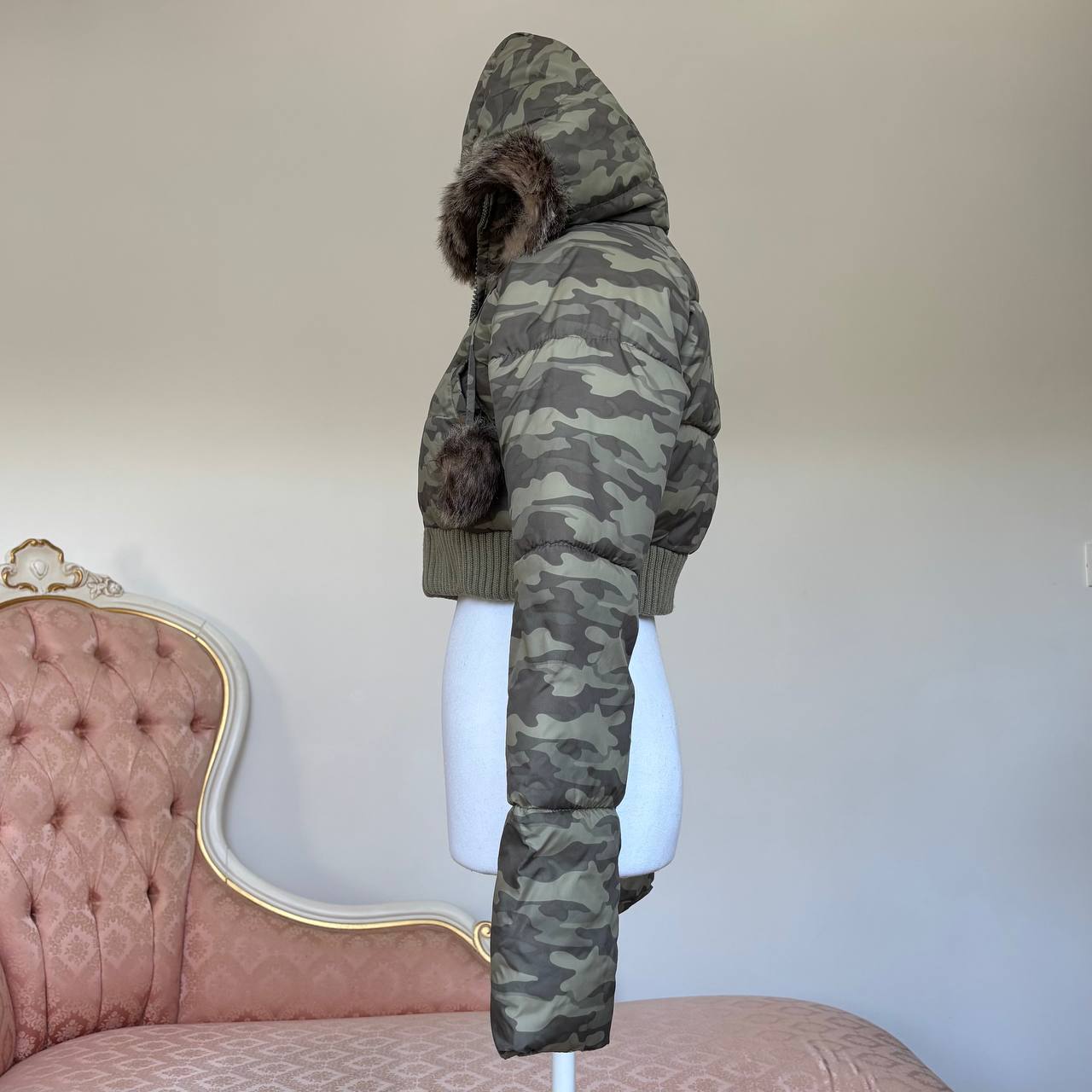 Vintage y2k puffer coat