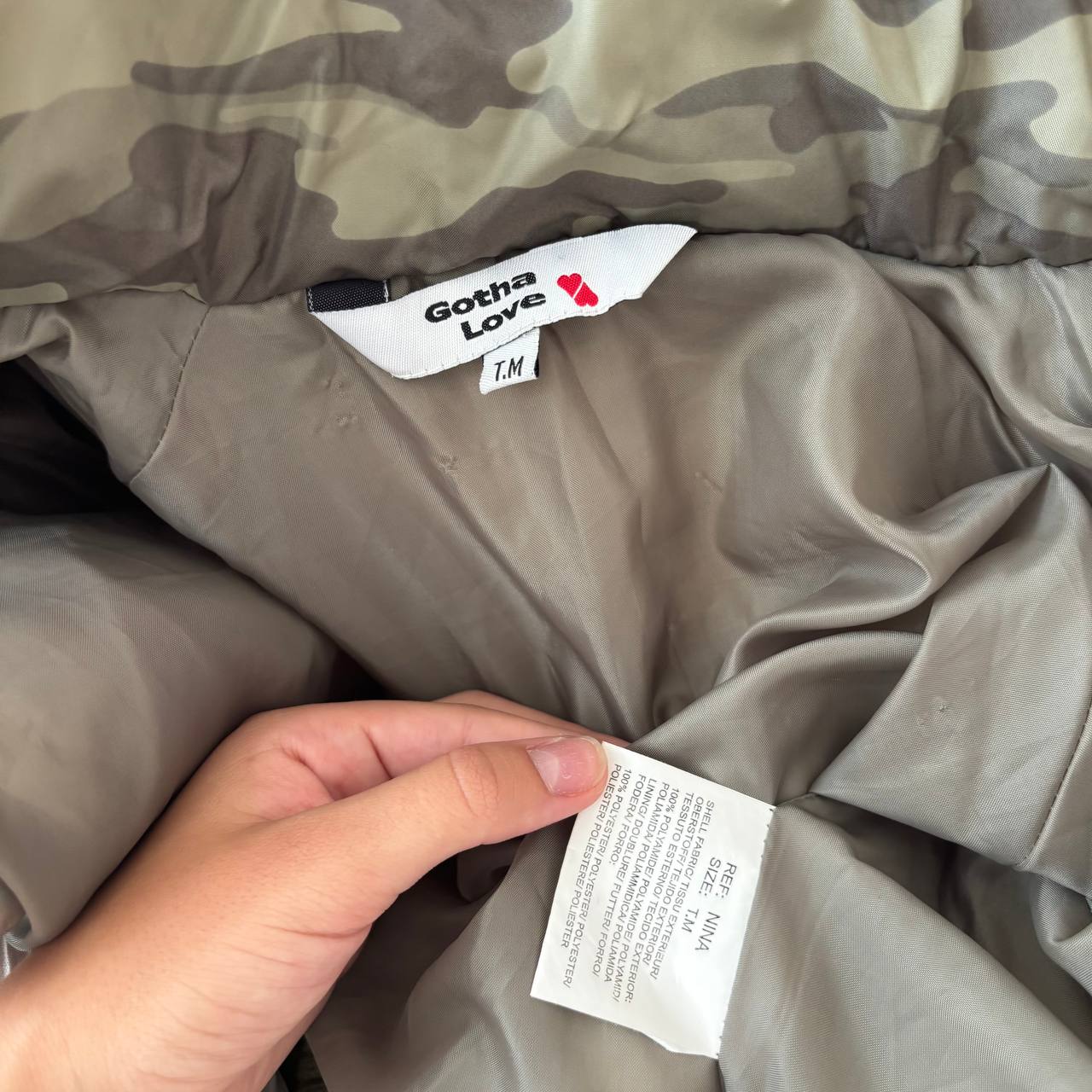 Vintage y2k puffer coat
