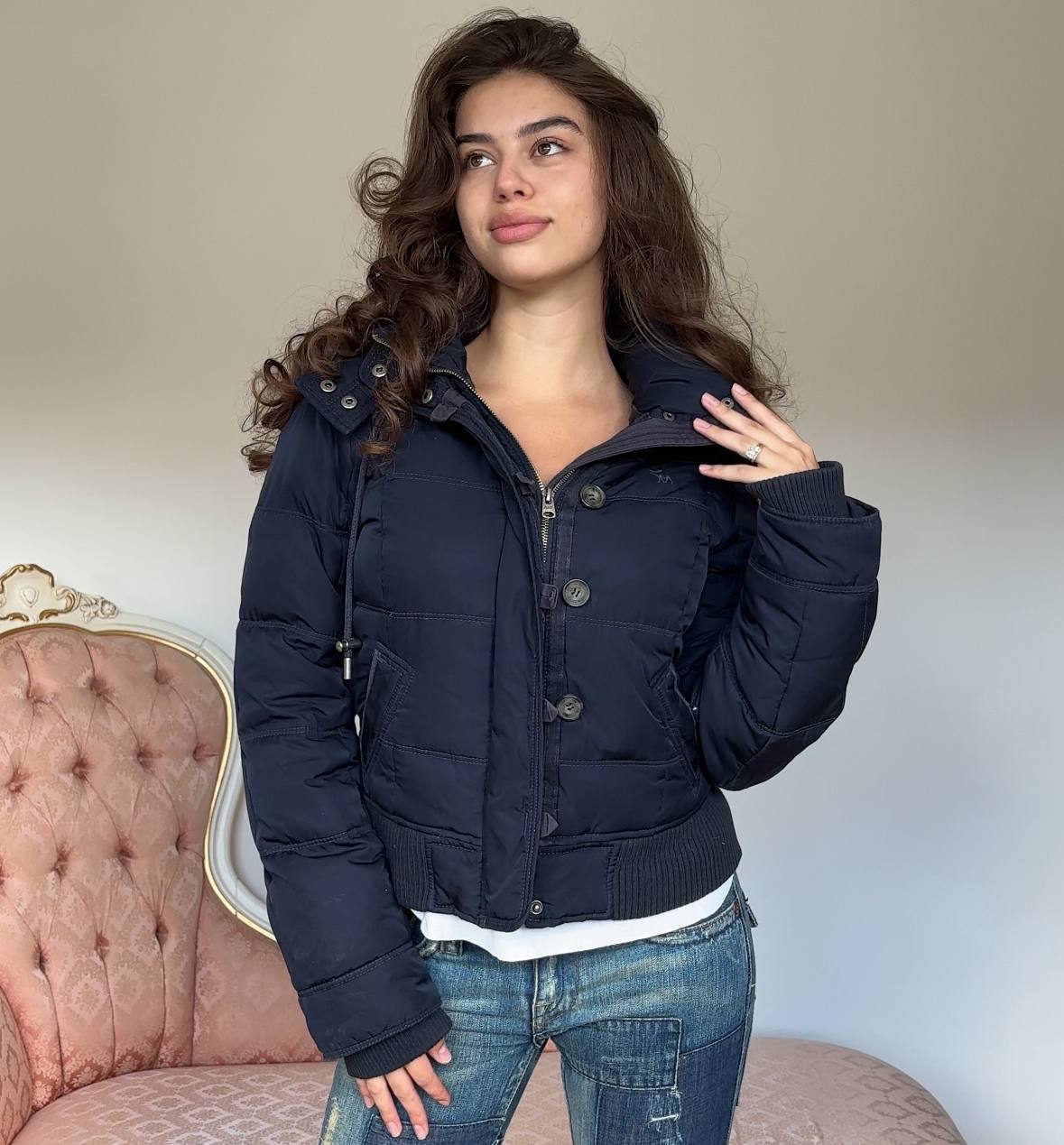Abercrombie and Fitch puffer coat