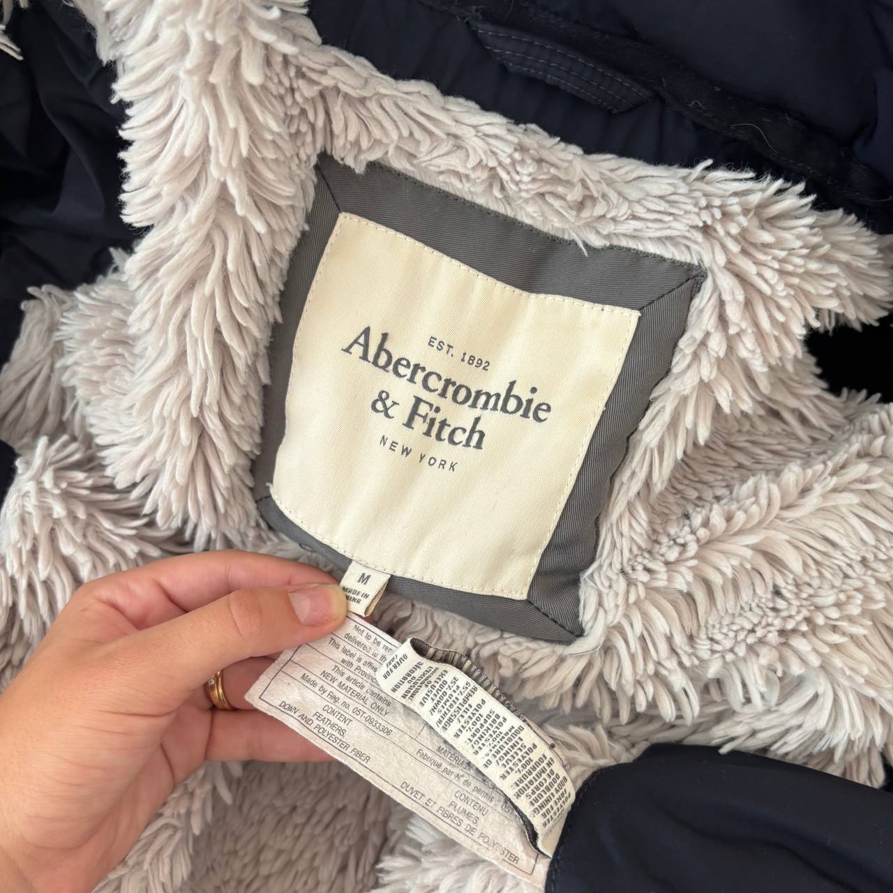 Abercrombie and Fitch puffer coat