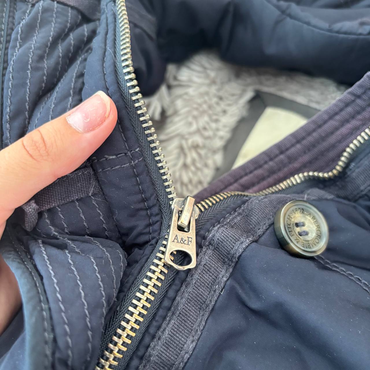 Abercrombie and Fitch puffer coat