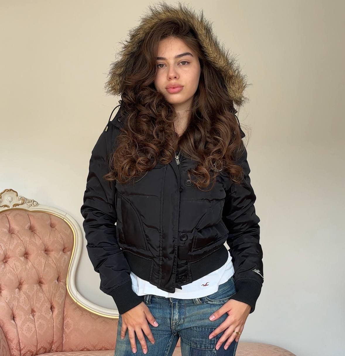 Abercrombie and Fitch puffer coat