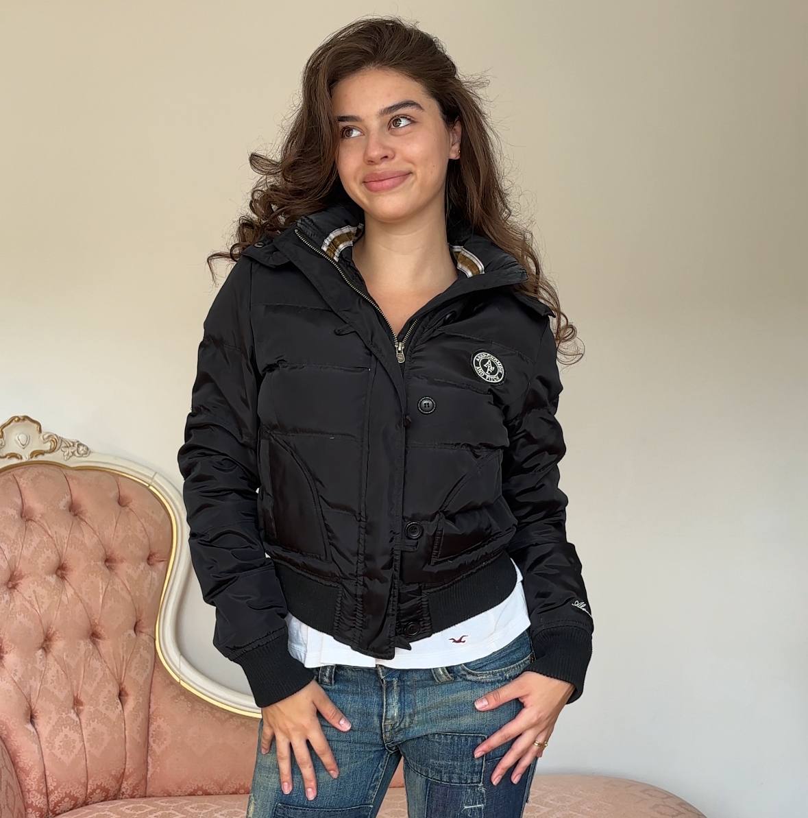 Abercrombie and Fitch puffer coat
