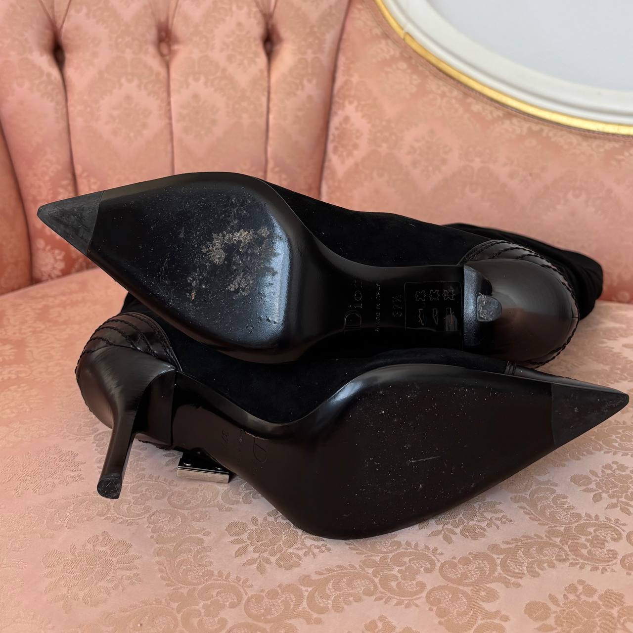 Dior boots vintage pointed heels