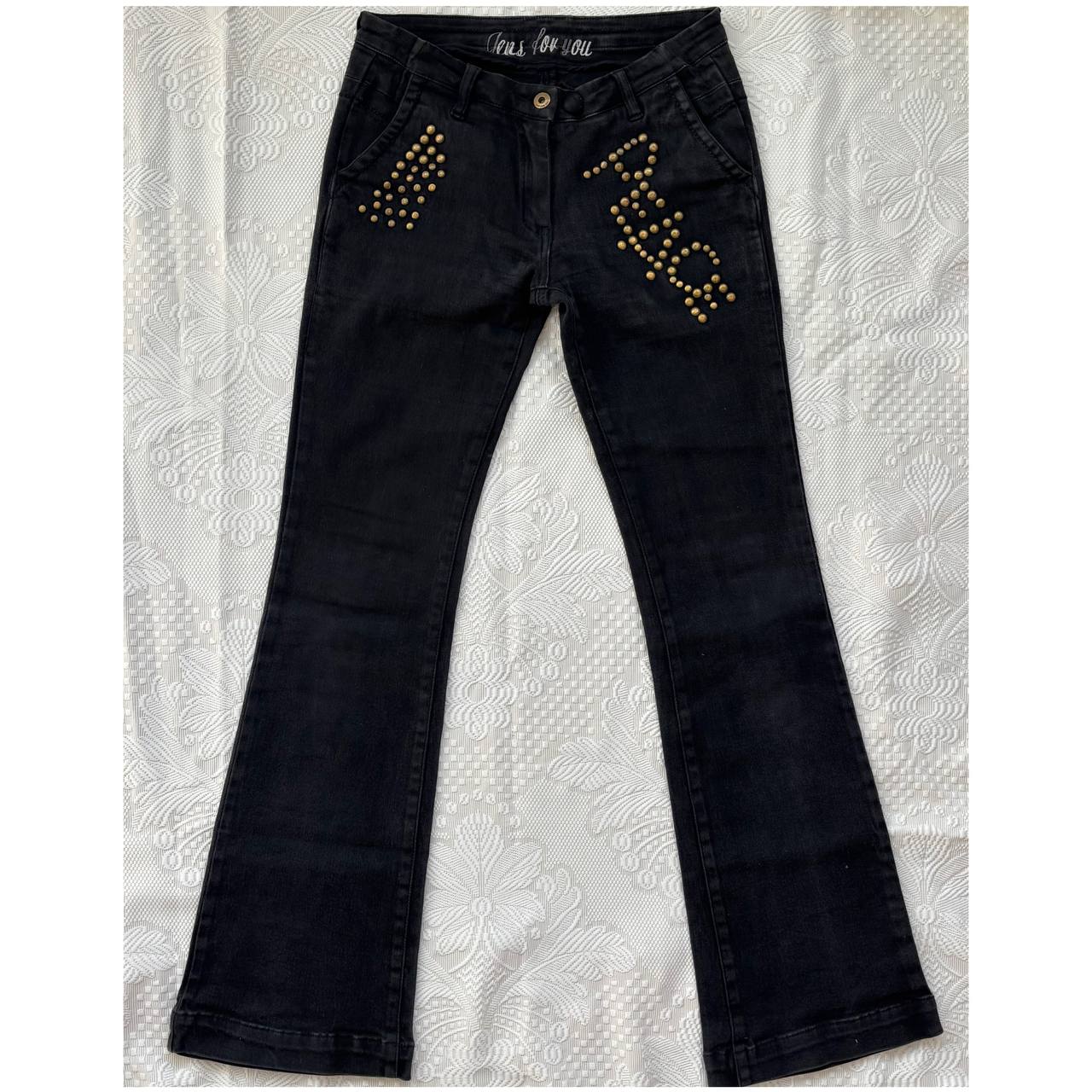 Vintage y2k flared jeans low rise