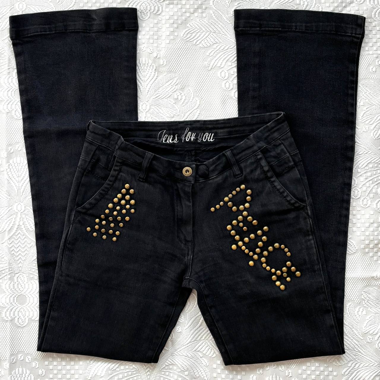 Vintage y2k flared jeans low rise