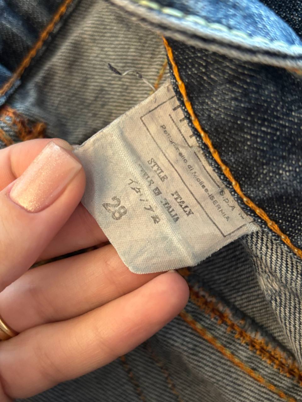 Dolce and Gabbana flared jeans low rise