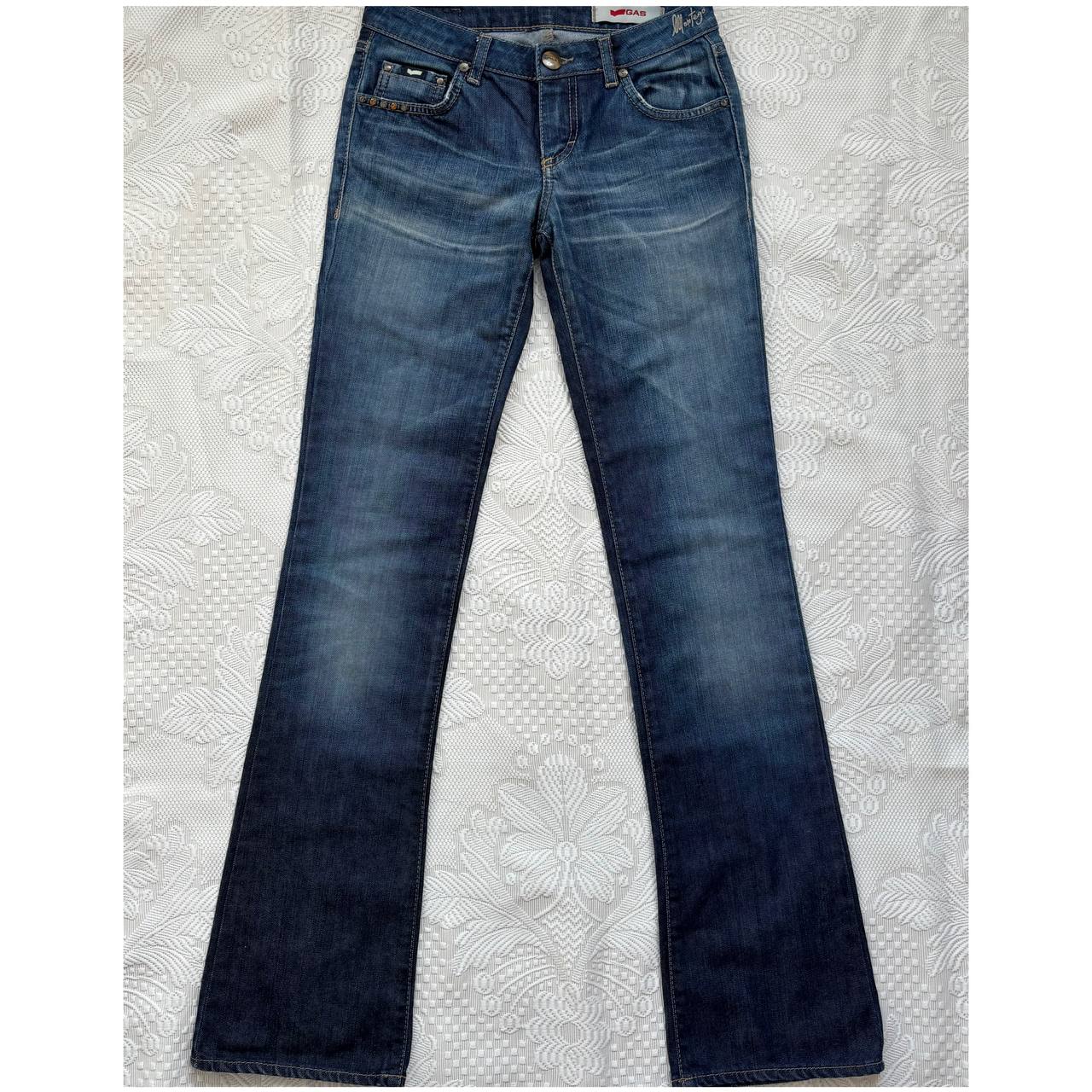 Gas straight flared jeans