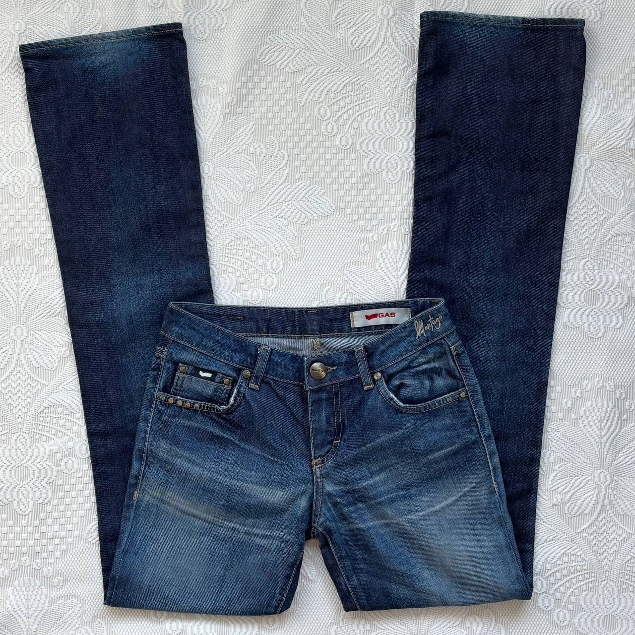 Gas straight flared jeans