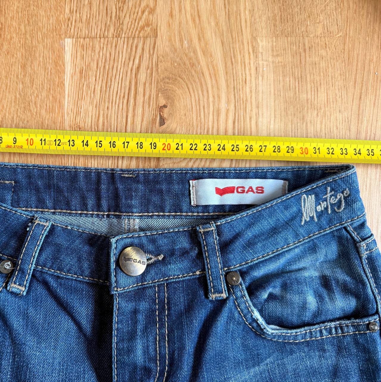 Gas straight flared jeans