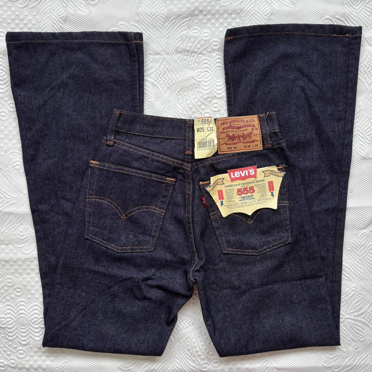 Levi’s 555 flared jeans high rise