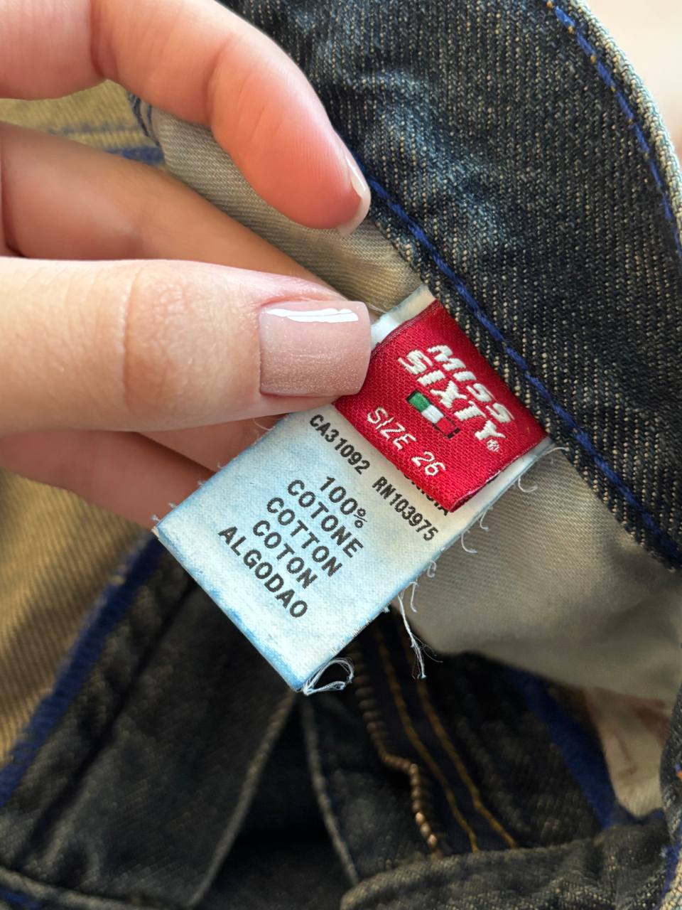 Miss Sixty flared jeans low rise