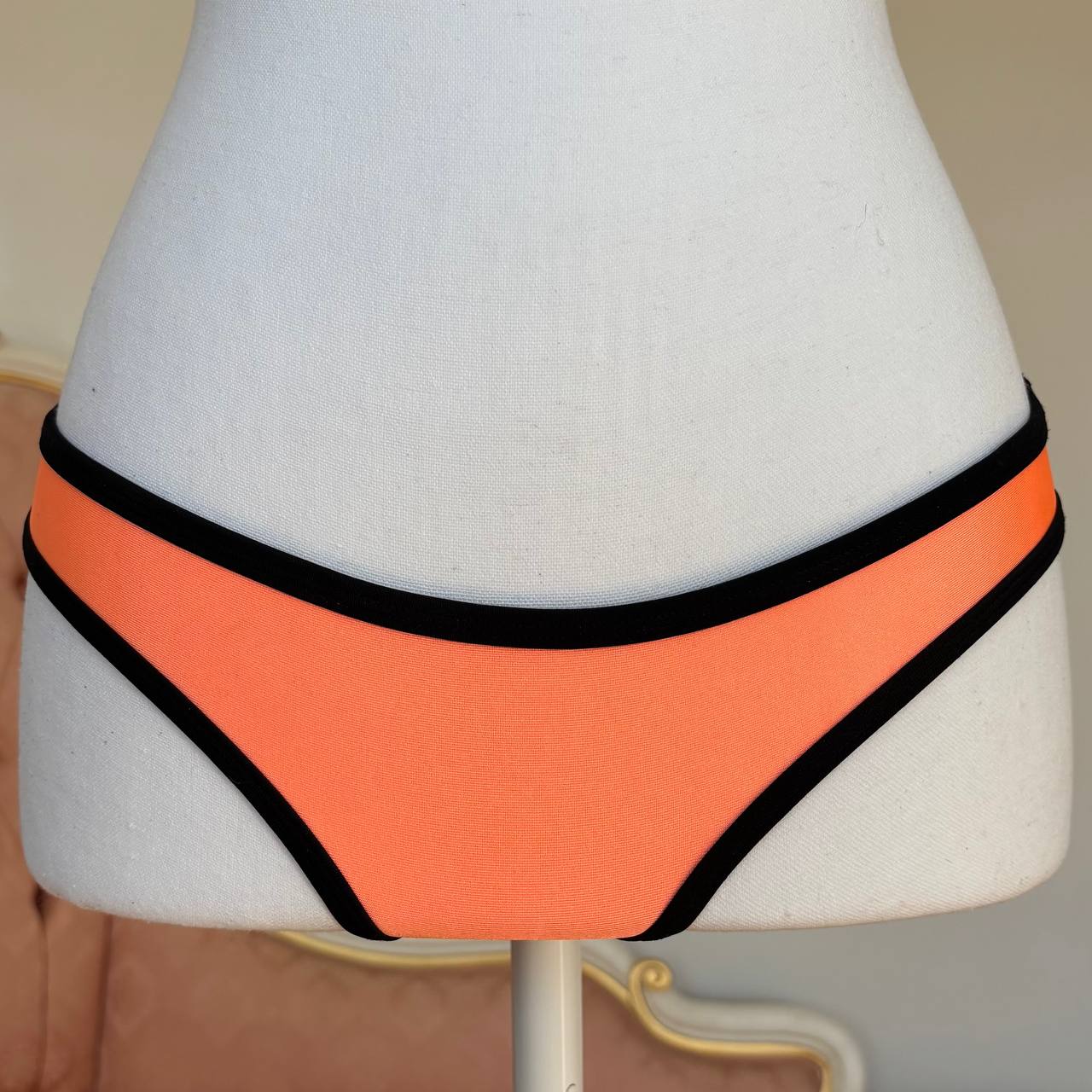 Triangl bikini swimsuit set orange