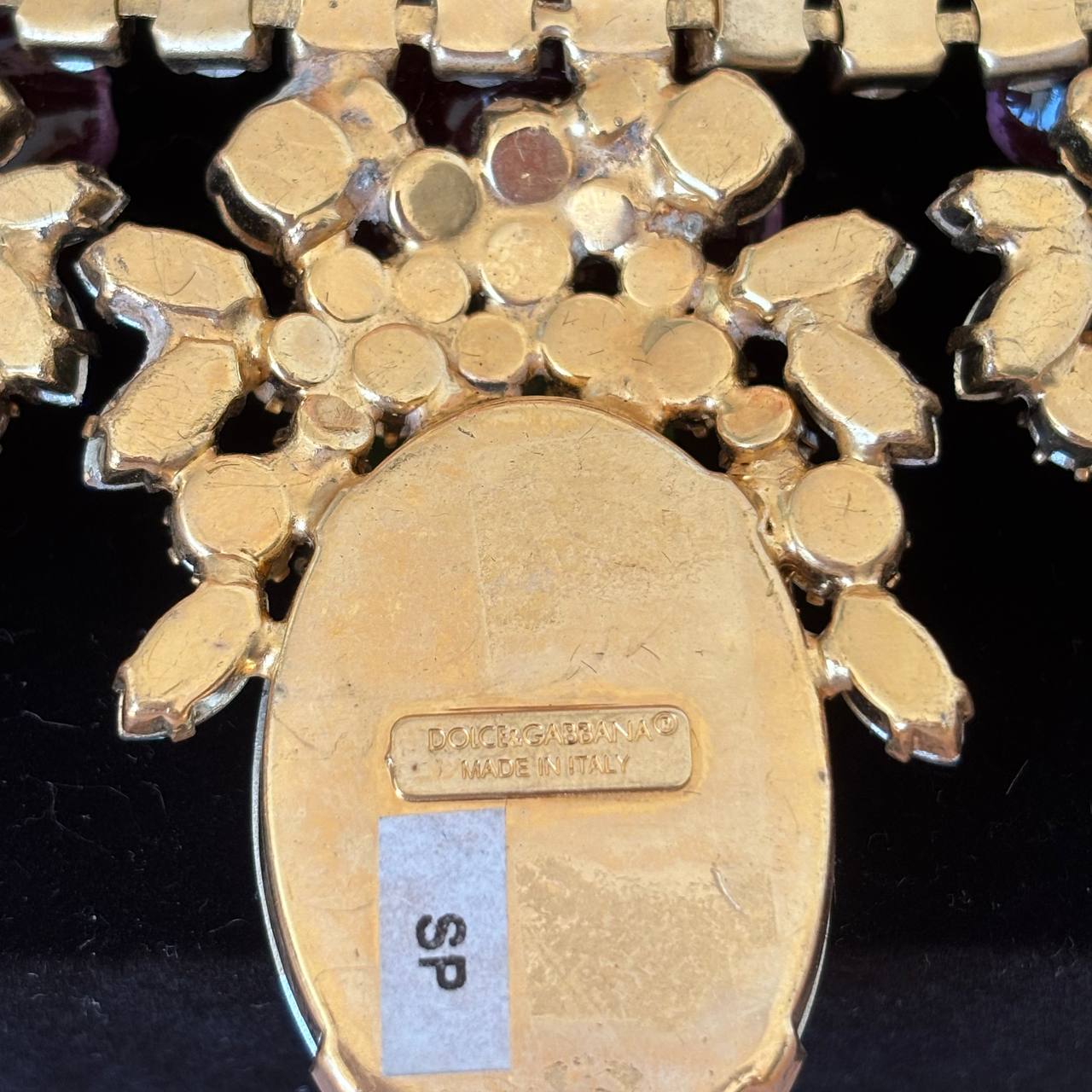Dolce Gabbana set bracelet and necklace golden