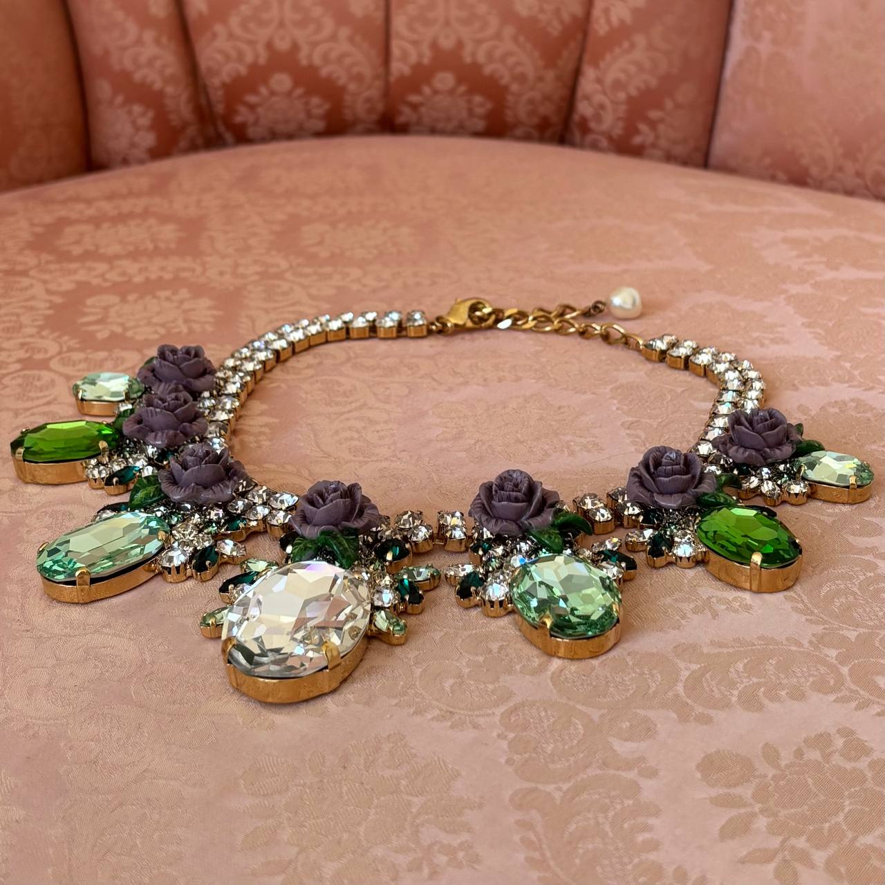 Dolce Gabbana choker necklace golden