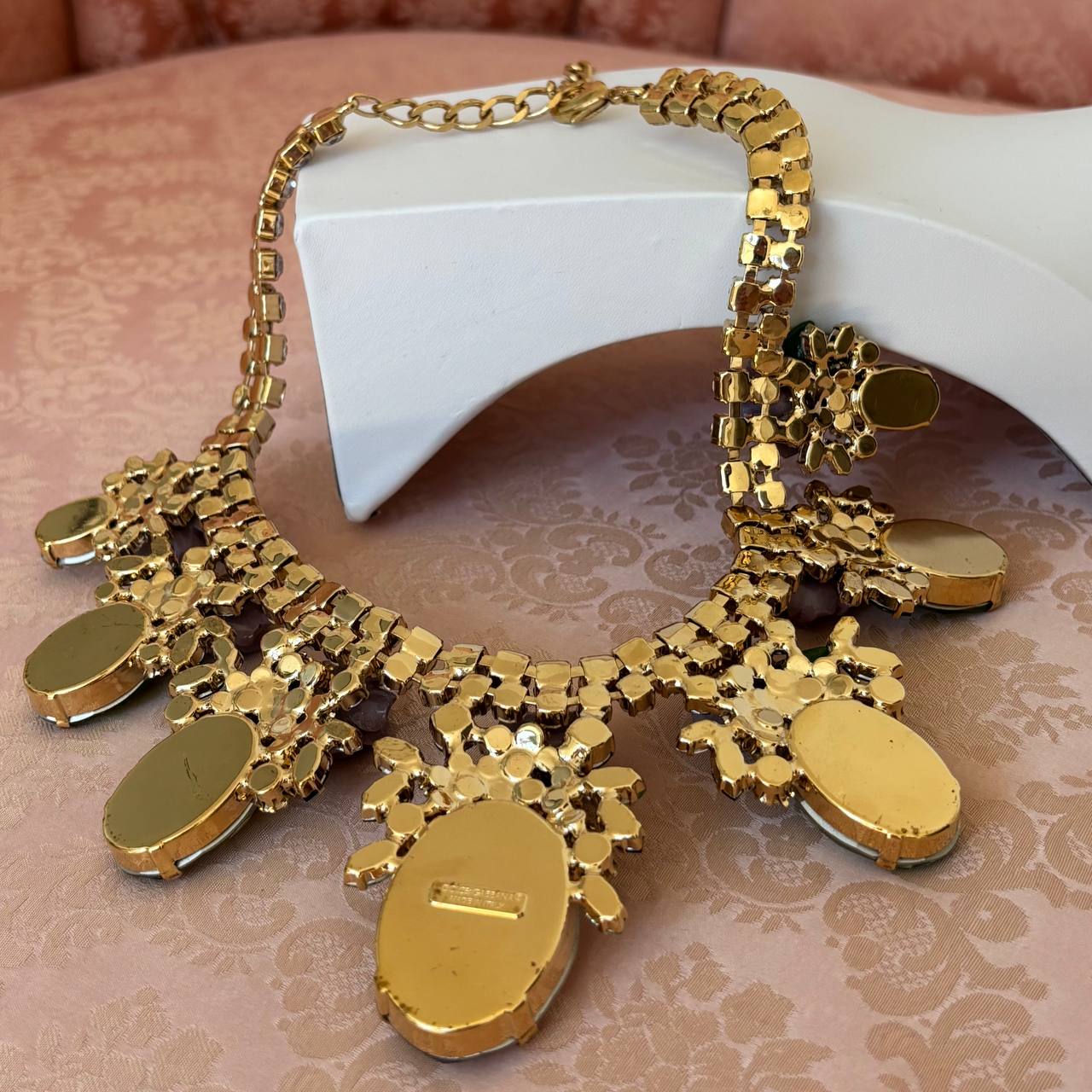 Dolce Gabbana choker necklace golden