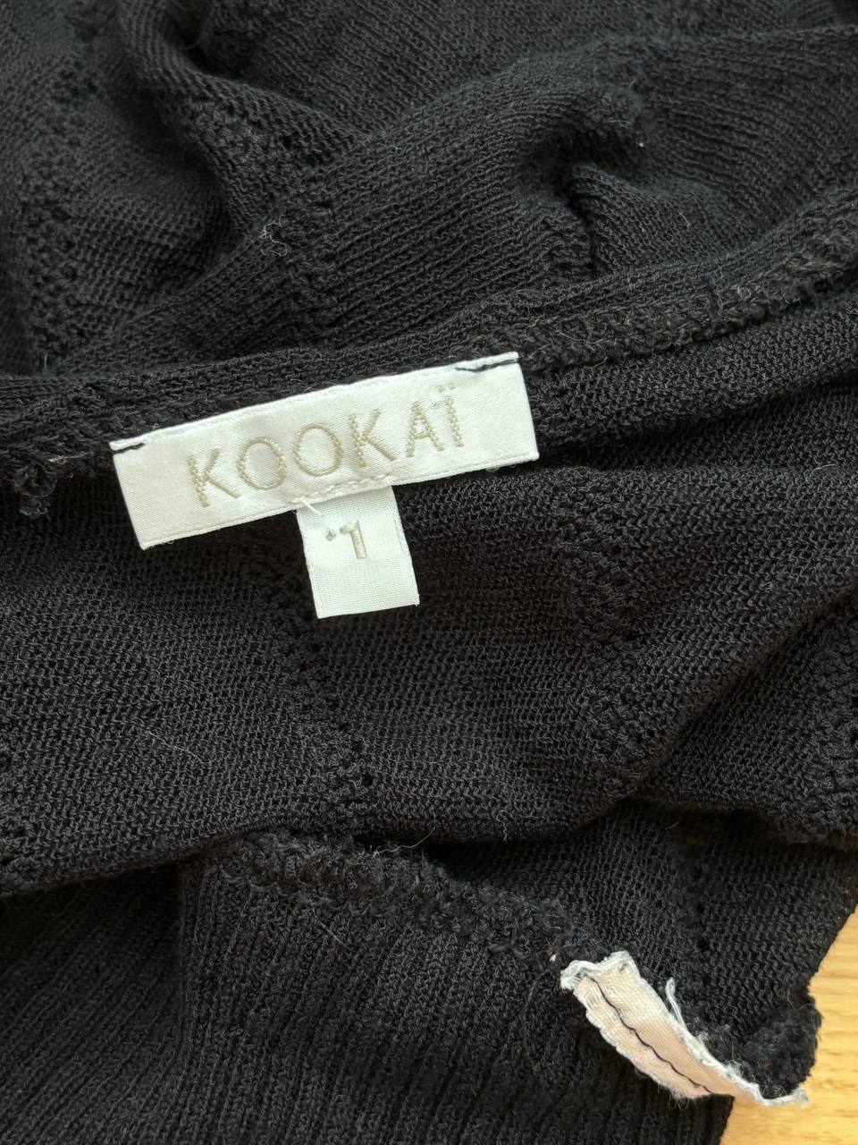 Kookai top batwing grunge