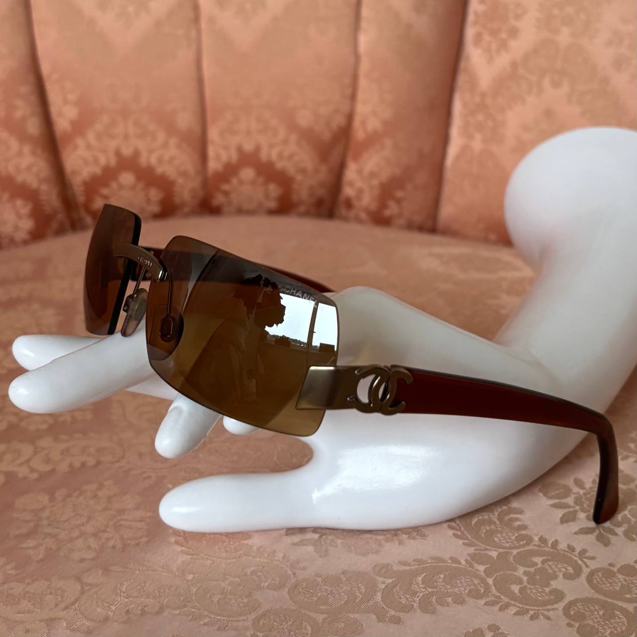 Chanel sunglasses vintage rimless