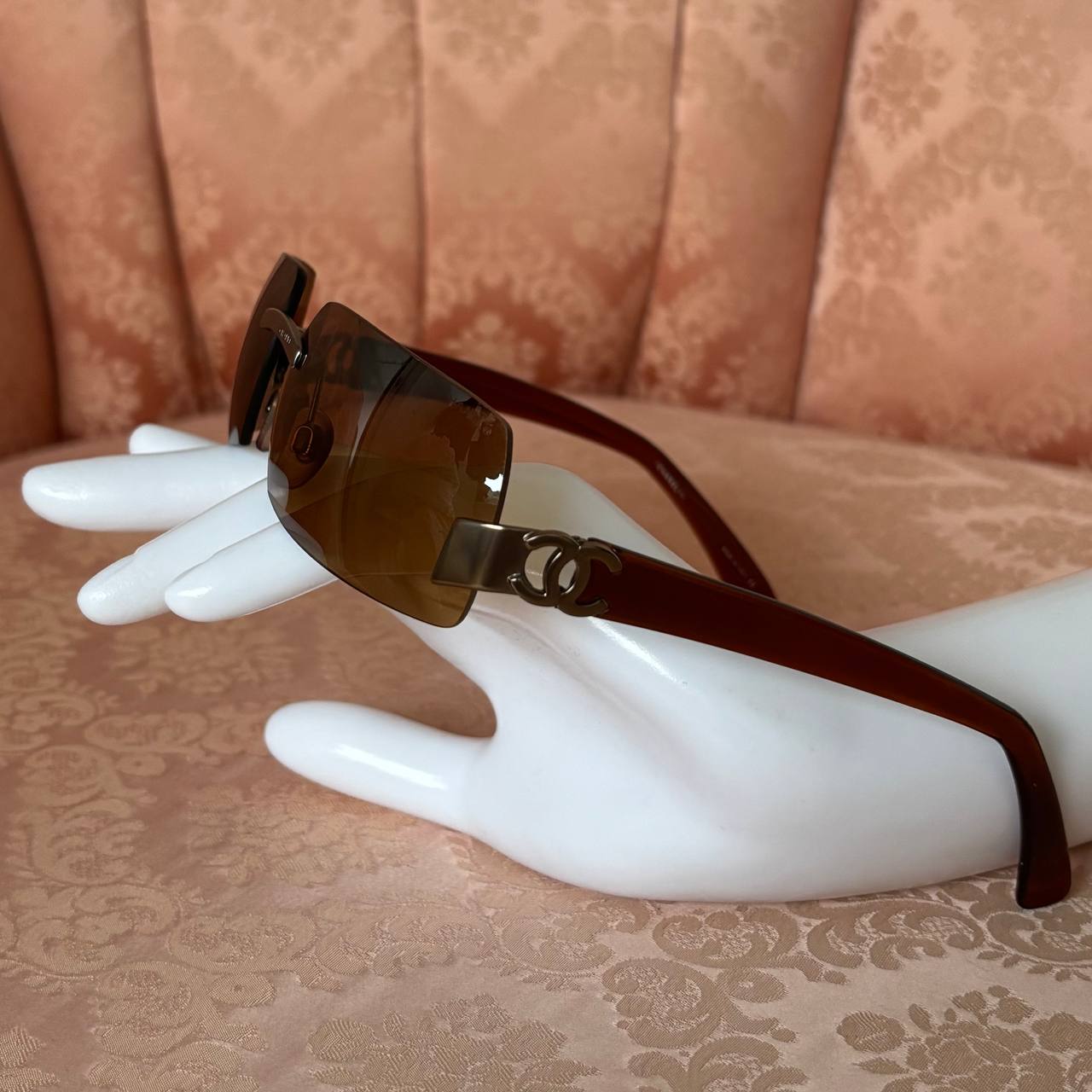 Chanel sunglasses vintage rimless