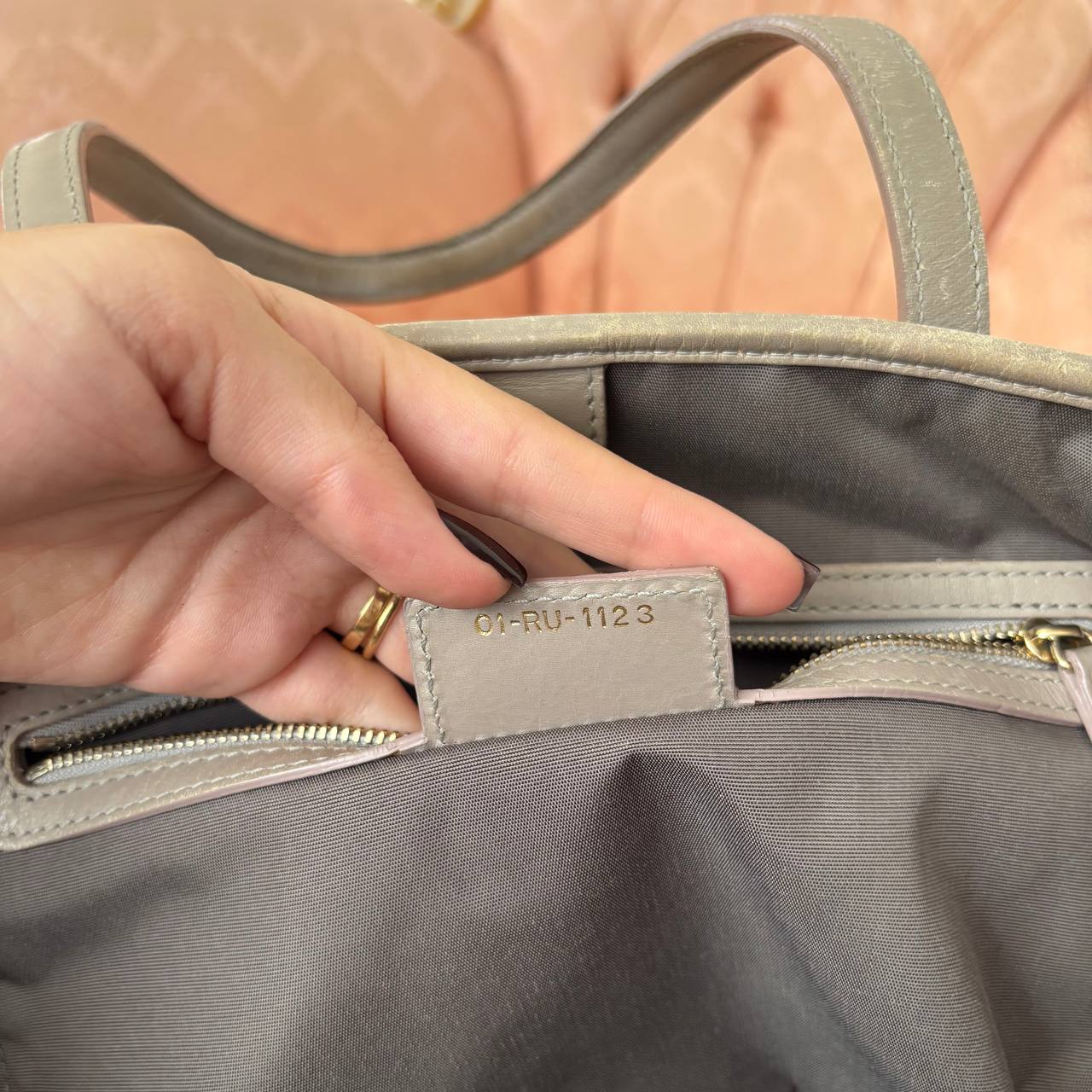 Christian Dior tote bag model Panarea canvas medium tote