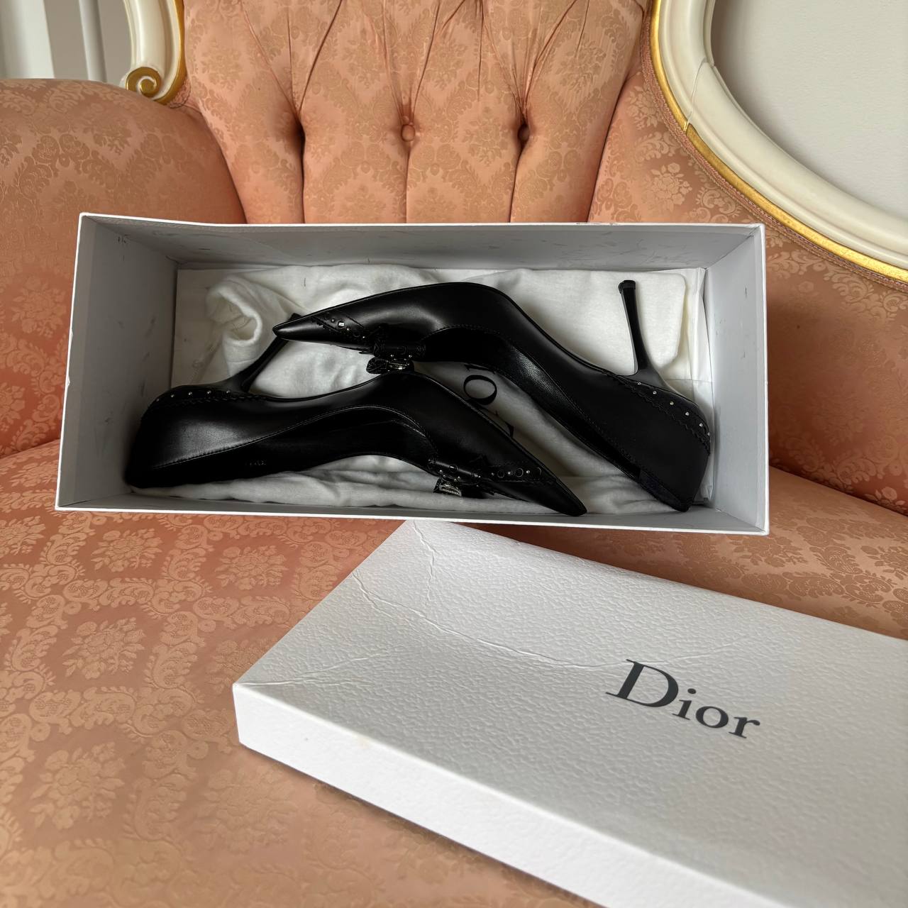 Dior court heels pumps Romantique by Galliano