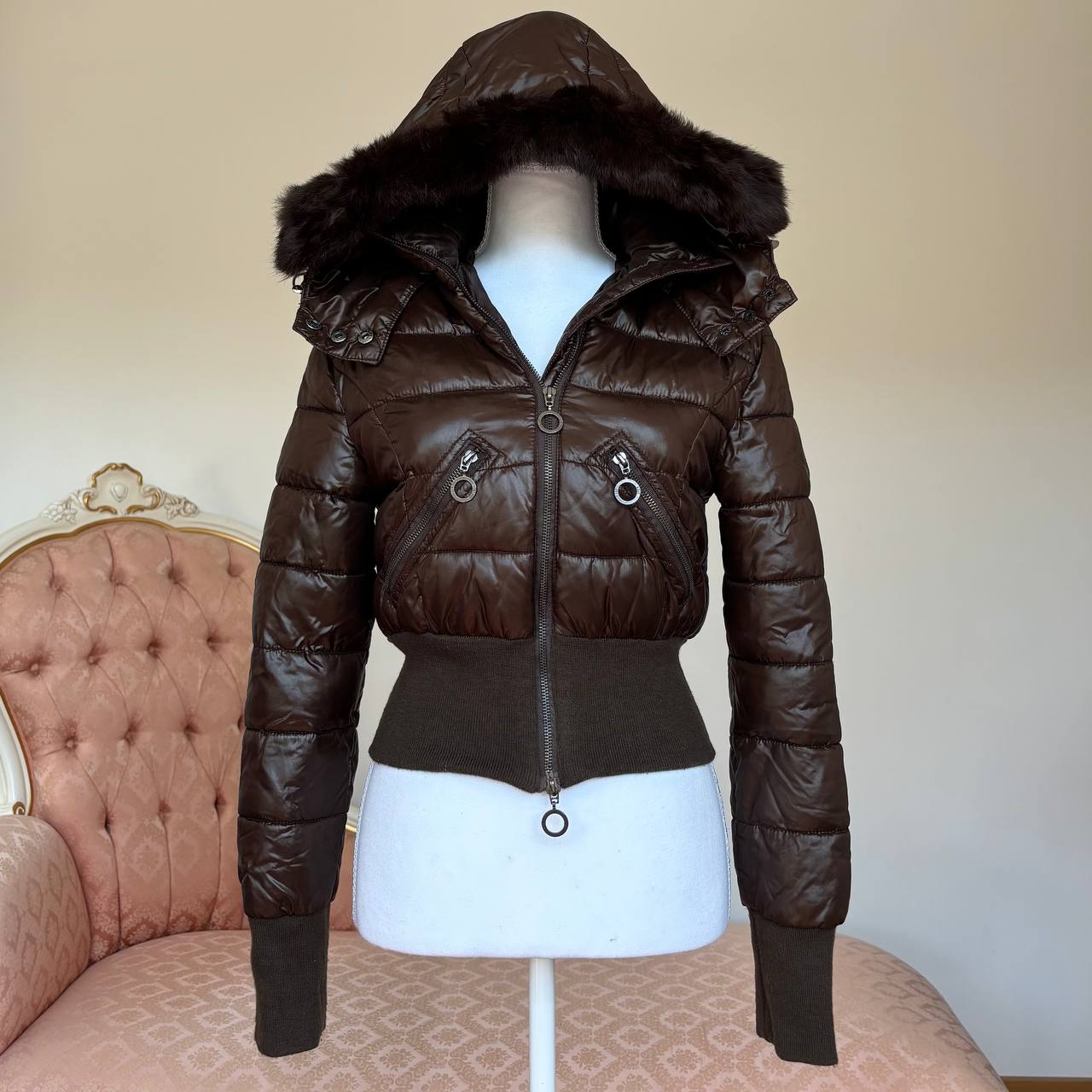 List vintage coat zip-jacket