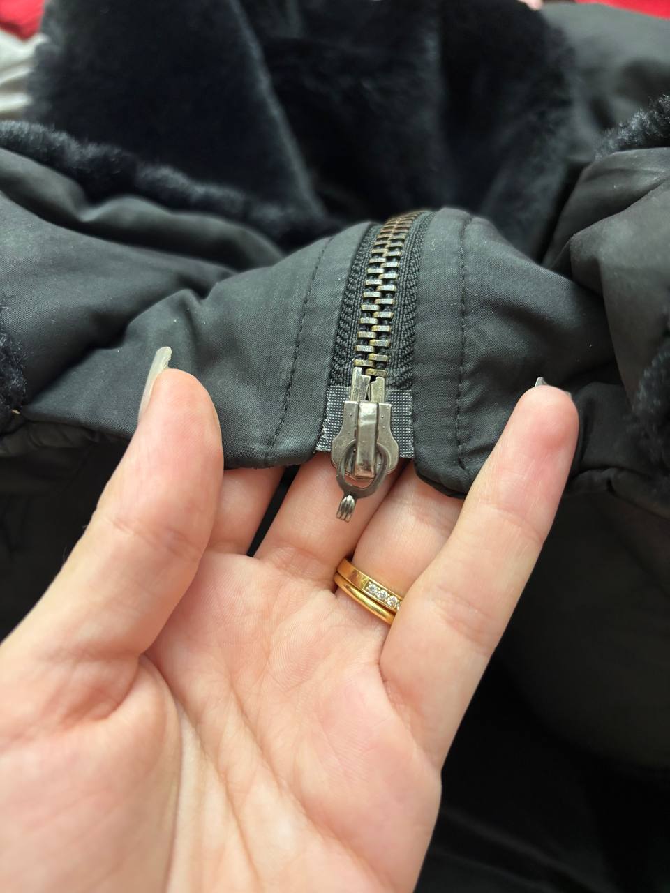 Christian Dior jacket puffer coat zip-jacket