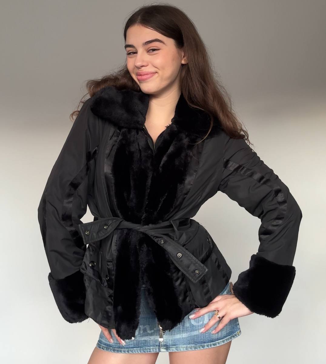 Christian Dior jacket puffer coat zip-jacket