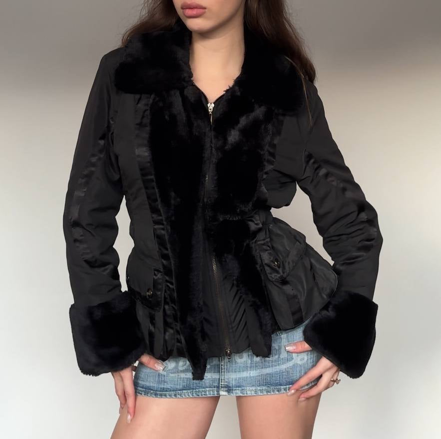 Christian Dior jacket puffer coat zip-jacket