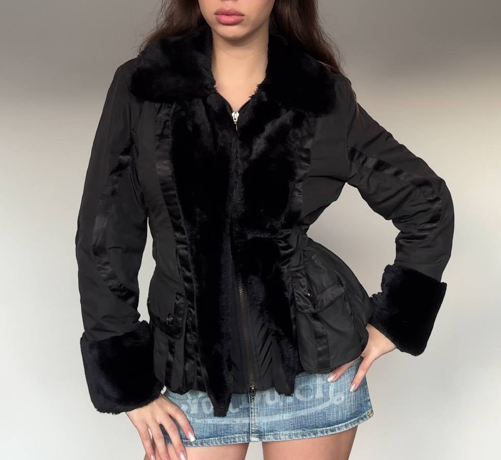 Christian Dior jacket puffer coat zip-jacket