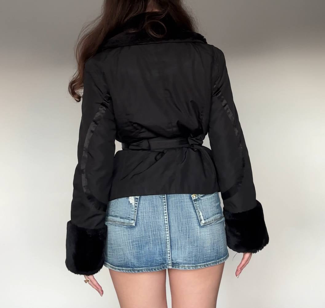 Christian Dior jacket puffer coat zip-jacket