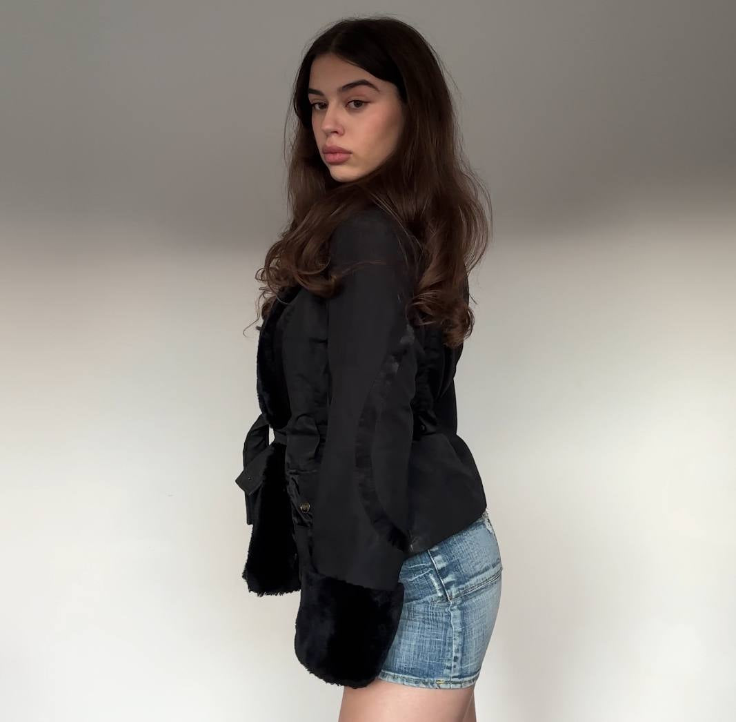 Christian Dior jacket puffer coat zip-jacket