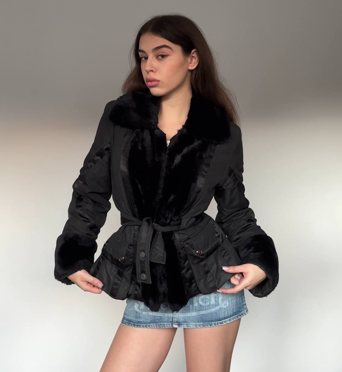 Christian Dior jacket puffer coat zip-jacket