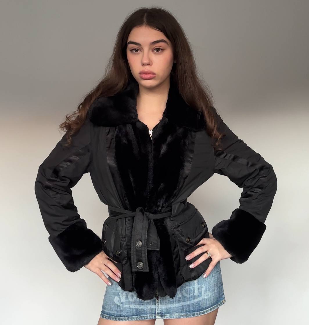 Christian Dior jacket puffer coat zip-jacket