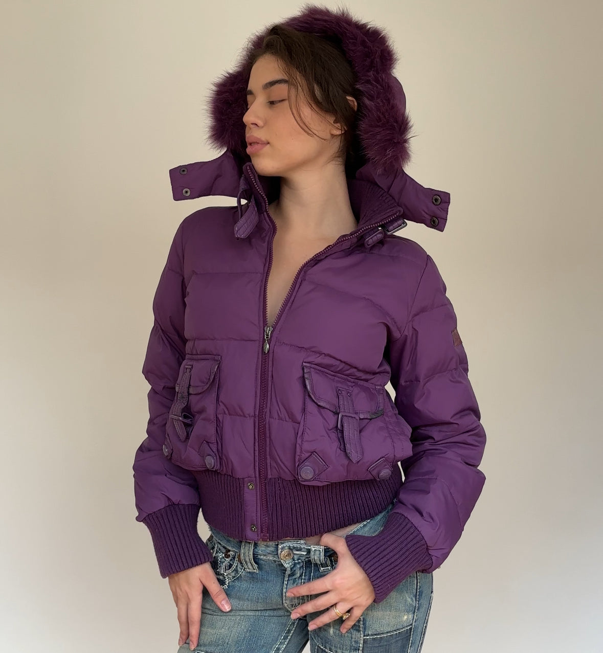 Phard coat zip-jacket bomber